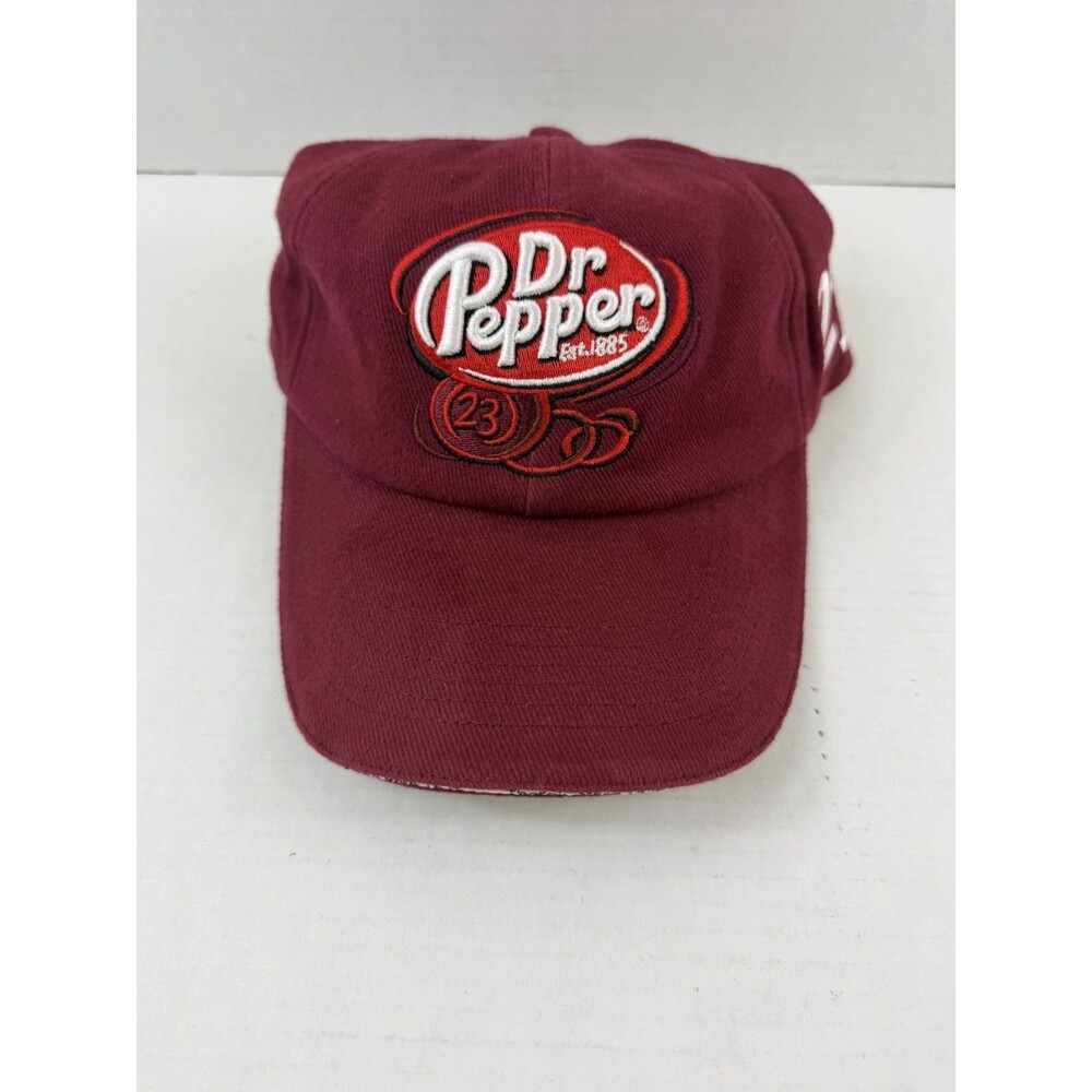 Dr Pepper Maroon 23  Adjustable Baseball Hat There Is More To It